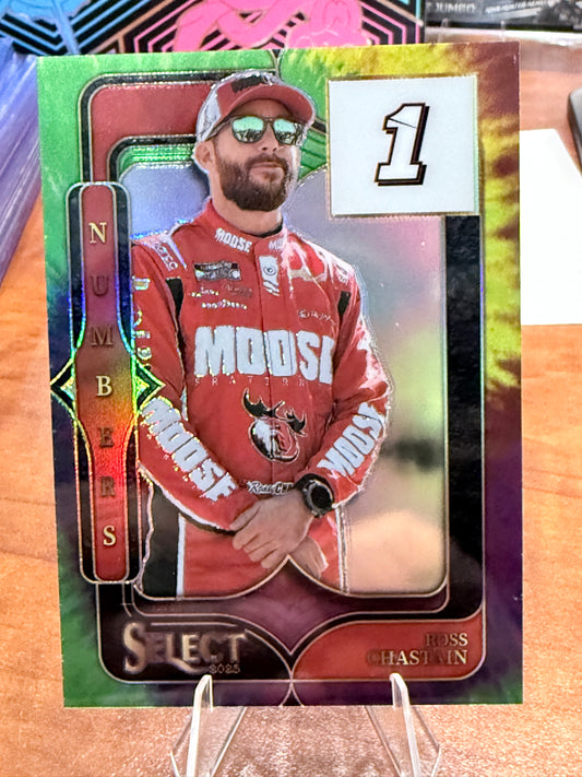 2025 Select Racing Numbers Tie-Dye Ross Chastain